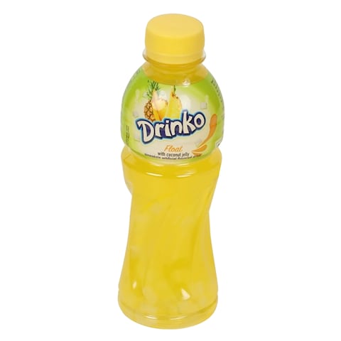Pran Drinko Float Coconut Jelly With Pineapple Fruit Drink 250Ml