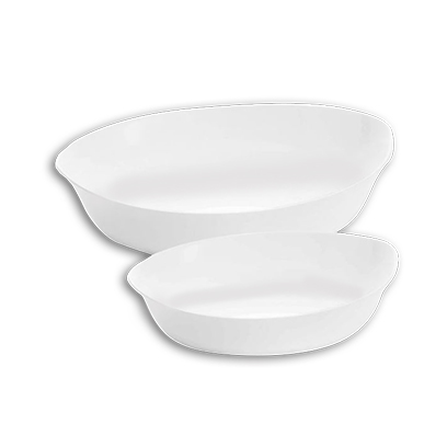 Luminarc Smart Cuisine Carine White Oval Plate 38 + 23CM
