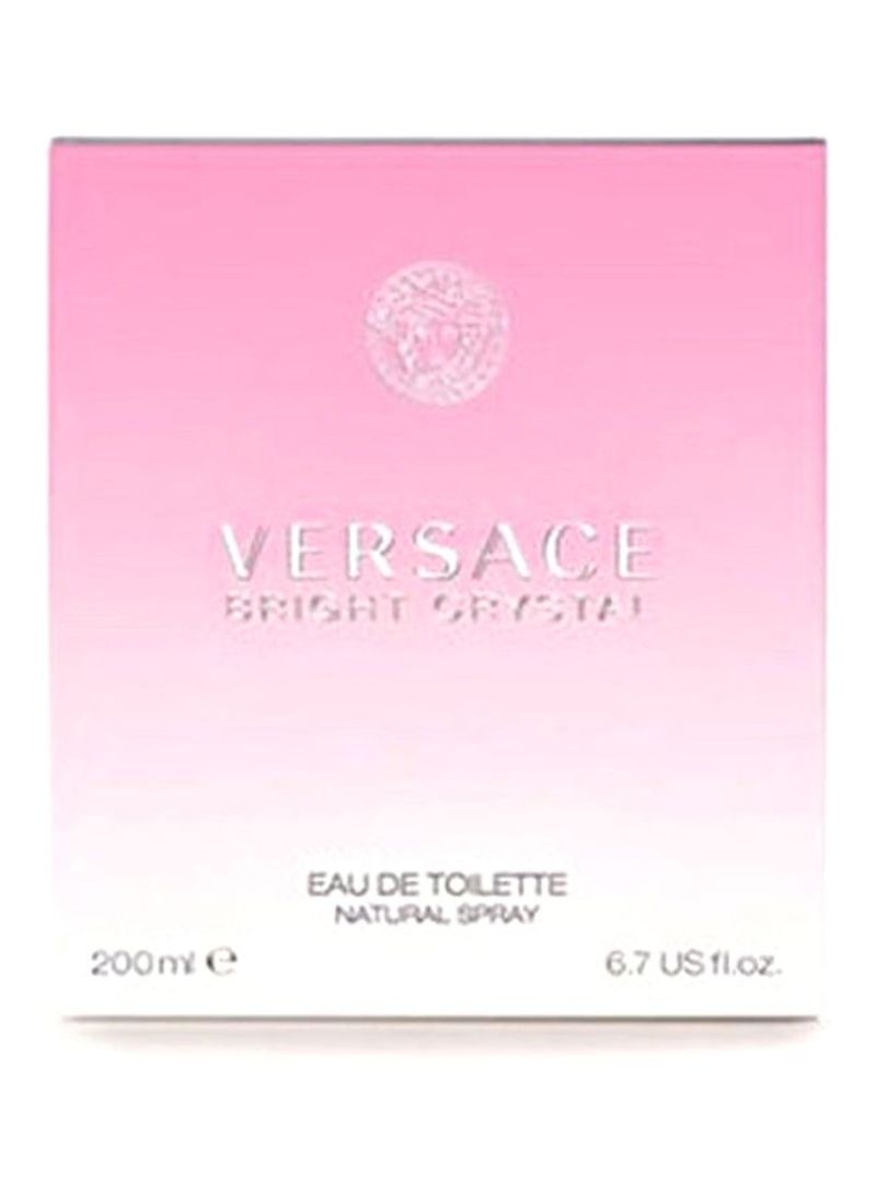 Versace Bright Crystal Eau De Toilette - 200ml