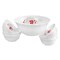 CELLO 7PC DESSERT SET SCARLET BLISS