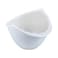 Shallow Porcelain Serving Bowl White 8x3.5cm