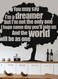 Spoil Your Wall Quote Wall Decals Black/White 70x70cm