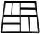 Manually Paving Cement Brick Molds Garden Pavement Mold Garden Walk Pavement Concrete DIY Plastic Path Maker Mold (2)