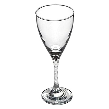 Pasa Twist Wine Glass Clear 180ml