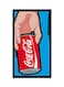 Spoil Your Wall Coca Cola Pop Art Wall Poster Blue/Red/Beige 40x55cm