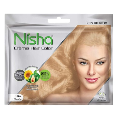 NISHA HAIR COLOR ULT BLONDE 40ML