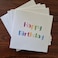 Packs of 5 Birthday cards