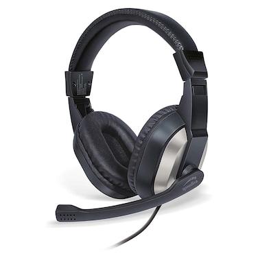 سبيد لينك سماعات رأس استريو - لون أسود