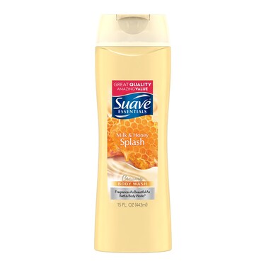 SUAVE ESS MIL&amp;HONEY SPLASH B/W354ML