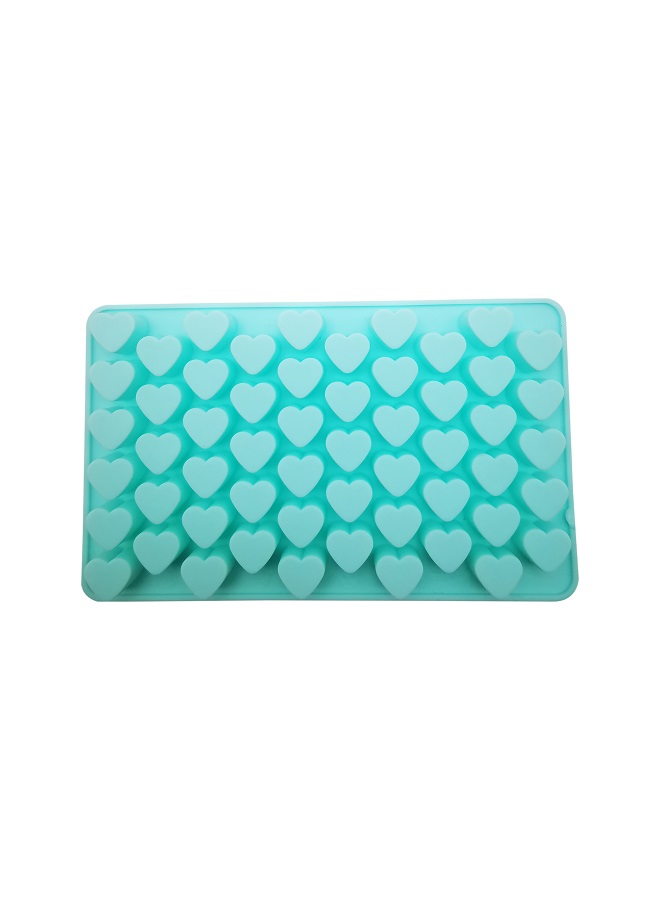 Small Heart Shape Silicone, Gummy Molds Silicone, Candy Molds, Mini Heart 55-Cavity Molds for Bakin, Non-stick Heart Silicone molds for Chocolate, Baking Supplies