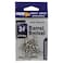 Shirudo Mighty Series Barrel Swivel Size 3 Silver 12 count