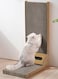 L-Shaped Corner Wall Scratcher for Cats, Cat Scratching Post Board with Ball