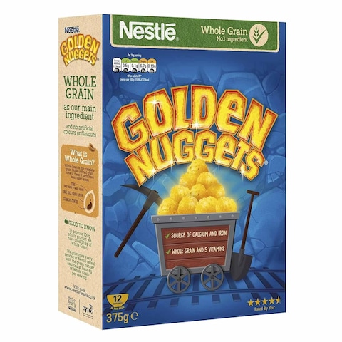 Buy Nestle Golden Nuggets Cereal 375GR Online | Carrefour Lebanon