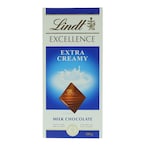 Buy Lindt Excellence Extra Creamy Milk Chocolate 100g in Saudi Arabia