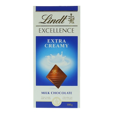 Lindt Excellence Extra Creamy Milk Chocolate 100g