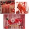 Foil Curtain, Red