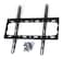 TV Wall Mount Bracket Low Profile for Most 26-60inch LED, LCD, OLED, Plasma Flat Screen TVs with VESA 400x400mm Weight up to 110lbs