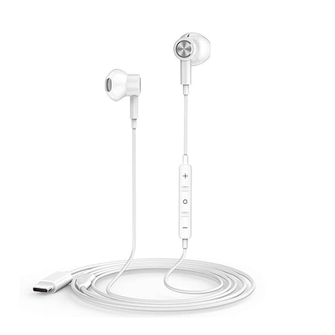 HiFi Stereo Earphone With Type-C Connector White