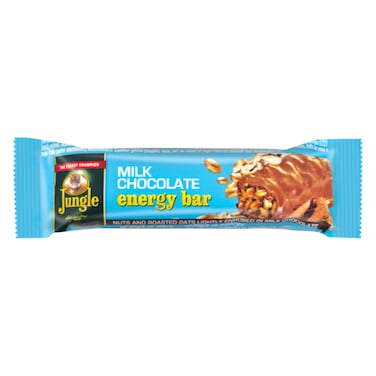 JUNGLE ENERGY BAR MILK CHOCOLATE48G