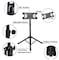Promage Ipad Tripod Mount Tablet Holder Stand, 360 Adjustable Cradle Bracket Tripod Mount For Apple Ipad Pro 12.9, Ipad Pro 11, Ipad Pro 10.5, Pro 9.7