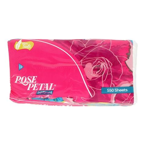 Ultra Rose Petal Perfumed 550 Sheets