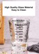 MIBRU Espresso Glass Measuring Cup Suitable For Preparing Espresso 60ml (Pack 2)