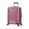 Eminent Hard Case Travel Bag Cabin Luggage Trolley Polycarbonate Lightweight Suitcase 4 Quiet Double Spinner Wheels With Tsa Lock KJ84 Shing Pink