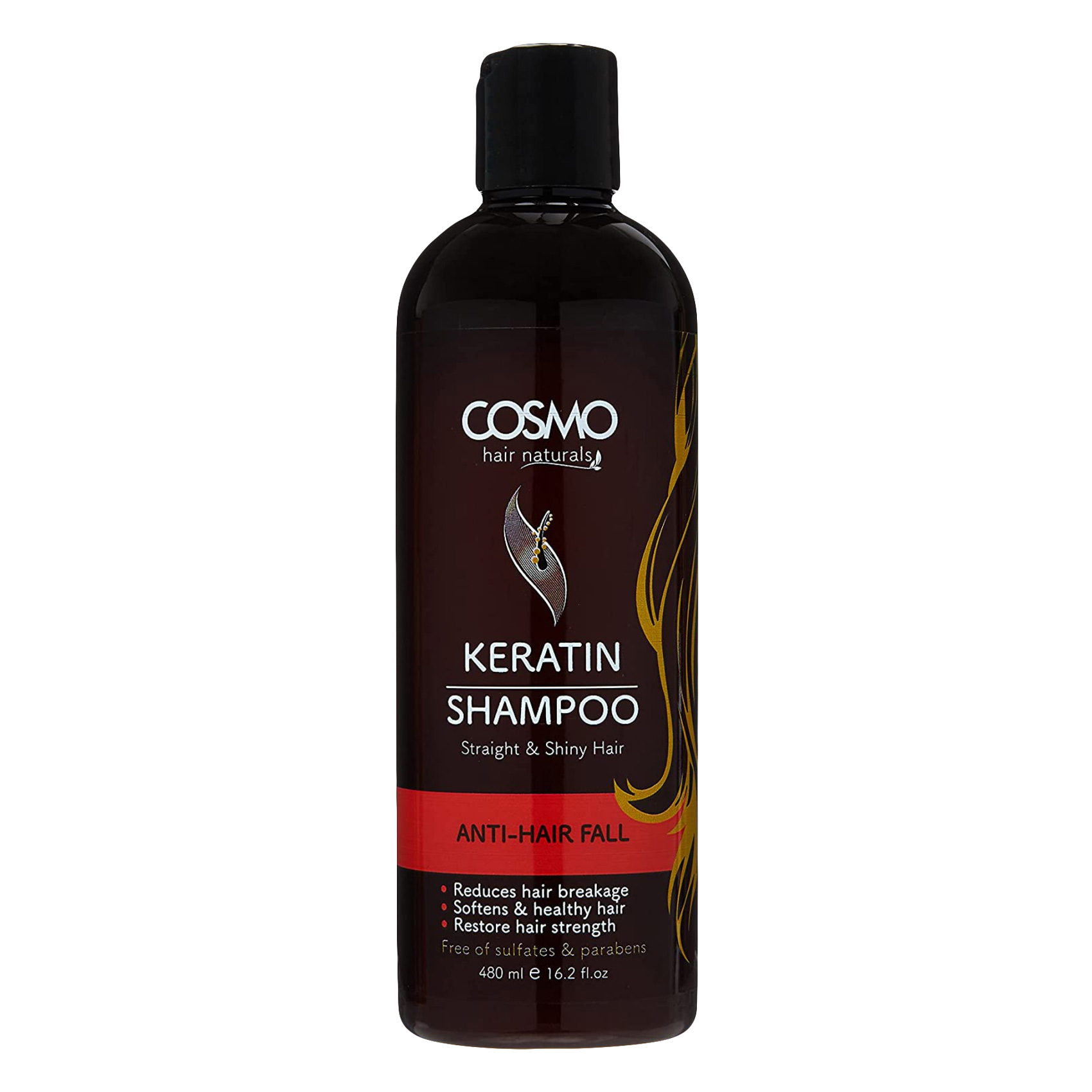 Cosmo Shampoo Keratin 480Ml