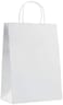 Gex 27 X 20 X 8 Cm White Kraft Paper Bag, Pack Of 12 Pieces