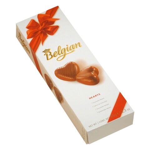 The Belgian Hearts Chocolate 65G