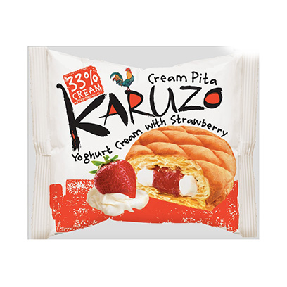 Karuzo Croissant Yoghurt Strawberry 62GR
