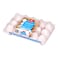 Carrefour Fresh White Eggs, Medium, 15 PCS
