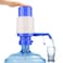 showay Water Bottles Pump Blue Manual Hand Pressure Drinking Fountain Pressure Pump Water Press Pump with an Extra Short Tube and Cap Fits Most 2-6 Gallon Water Coolers &hellip;