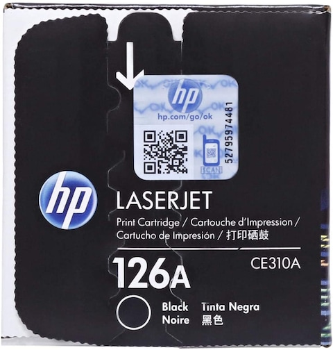 HP Toner Cartridge - 126A, Black