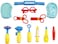 Generic Children Doctor Nurse Medical Equipment Pretend Play Set Educational Toy Kids Role Games Tools Accessories Portable