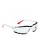 نظارات واقية شفافة/حمراء من فولتكس