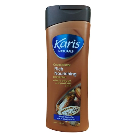 Karis Naturals Cocoa Butter Rich Nourishing Body Lotion 400ml