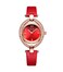 ساعة يد انالوج جلد مقاوم للمياه للنساء من ميبين, M1216-RRG
