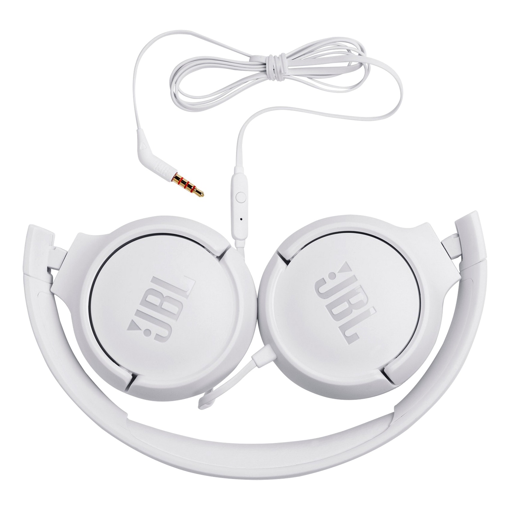 JBL Tune 500 Wired Headphone With Deep Pure Bass Sound White