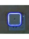 Generic - 4-LED Smart LED Light Sensor Lamp - EU Plug Blue 0.4watts
