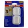 Fixon Fridge Magnetic Clips 2pieces White