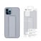Protective Case Cover with Finger Grip Stand for iphone  12 Pro/12  - Grey