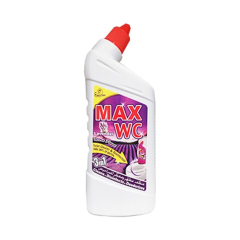 Spartan Max WCnbsp 3 in 1 LavendernbspToilet Cleaner 900ML