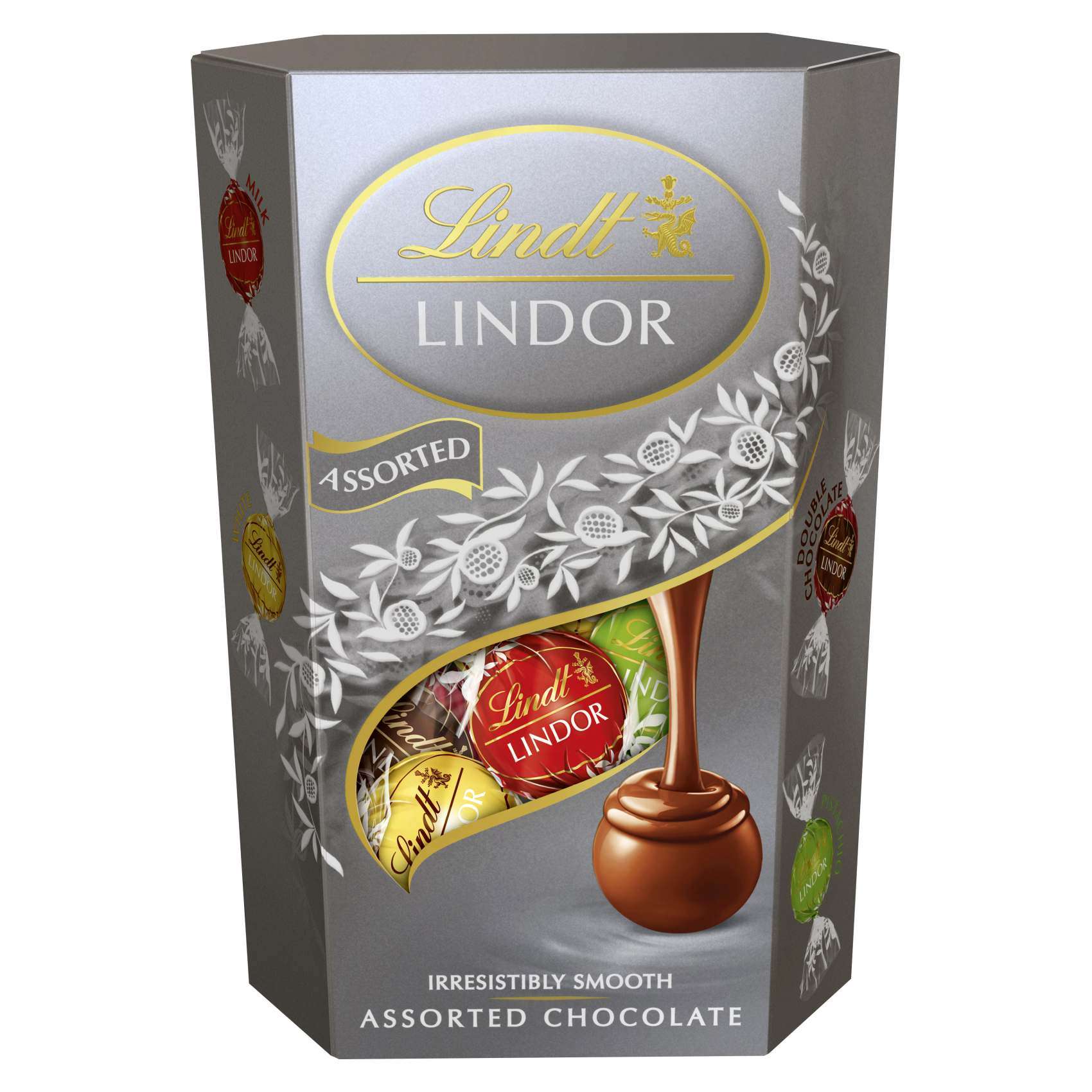 Buy Lindt Lindor Silver Cornet Assorted Chocolate Truffles
