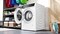 Bosch Series 8 Free-Standing Washing Machine, Front Loader 9 kg 1400 RPM, EcoSilence Drive, LED-display, iService Remote, Remote Monitoring and Control via HomeConnect, White, WGB24400GC
