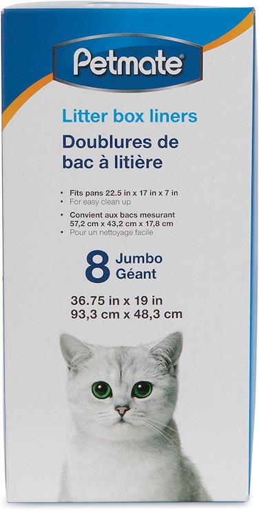 Petmate LITTER PAN LINERS 8CT JUMBO