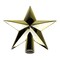 Christmas Golden Tree Star Topper - 15 Cm
