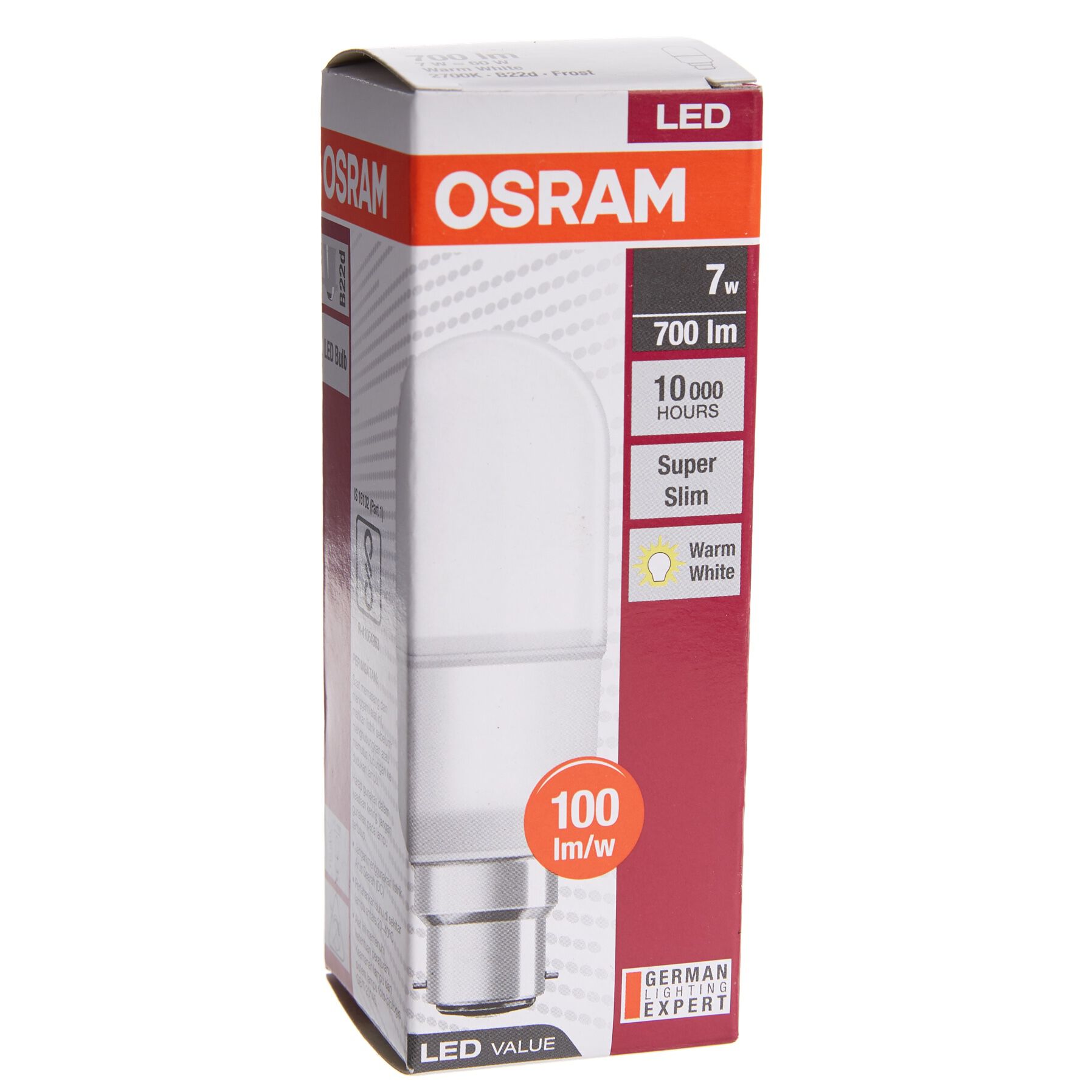 Buy Osram LED Value Stick Bulb (7 W) Online | Carrefour UAE