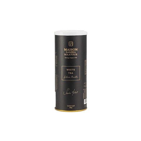 Maison Samira Maatouk Silver Needle White Tea In Can 50g