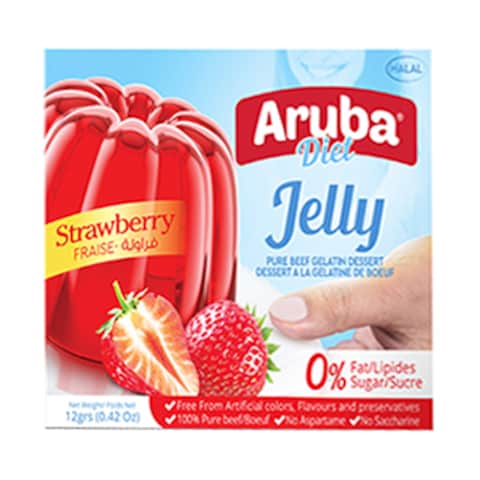 Aruba Diet Light Strawberry Jelly 12g